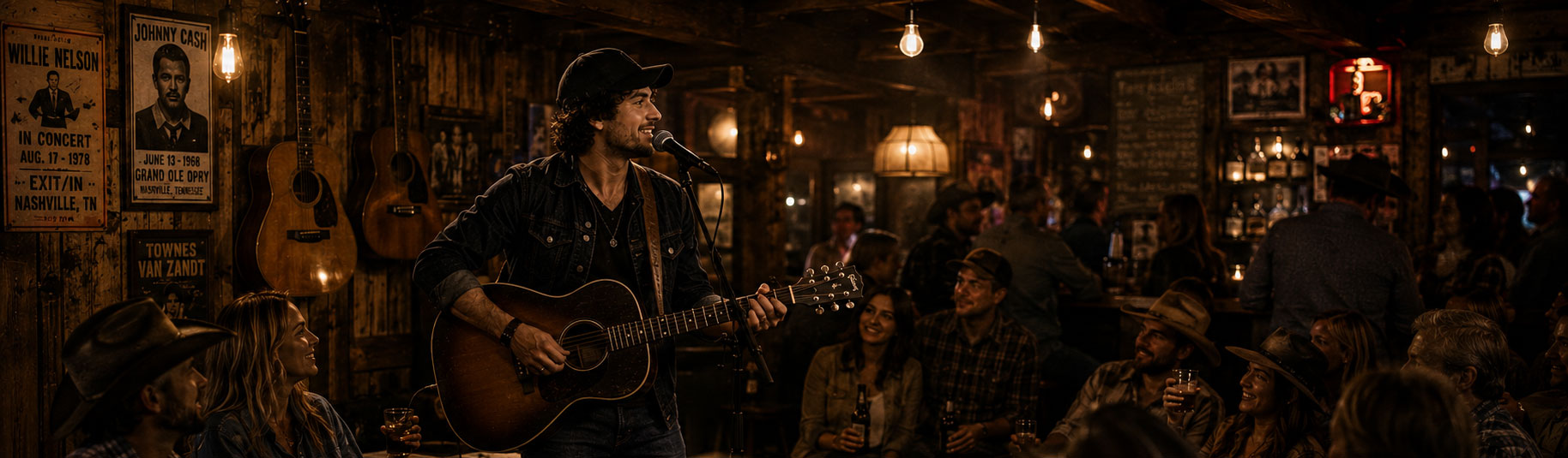 Jonah Stage in einem Honky Tonk